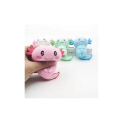 4296 *Ajolote Sensorial* (9×10 cm.) 4 Colores Diferentes.