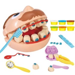 0443 *DENTISTA de Plastilina* (28×20 cm.) 7 Pcs.