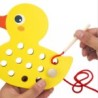 2684 *Patito p/Enhebrar Madera Gruesa* (18×18 cm.)