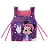 8299 *Mandil-Batita Escolar Infantil Minnie Mouse* (35×48 cm.) INDIVIDUAL.
