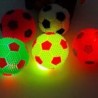 0357 *Pelota Led d/Texturas Rígidas Chillona y c/Liga* (8 cm.) SOCCER 4 Colores.