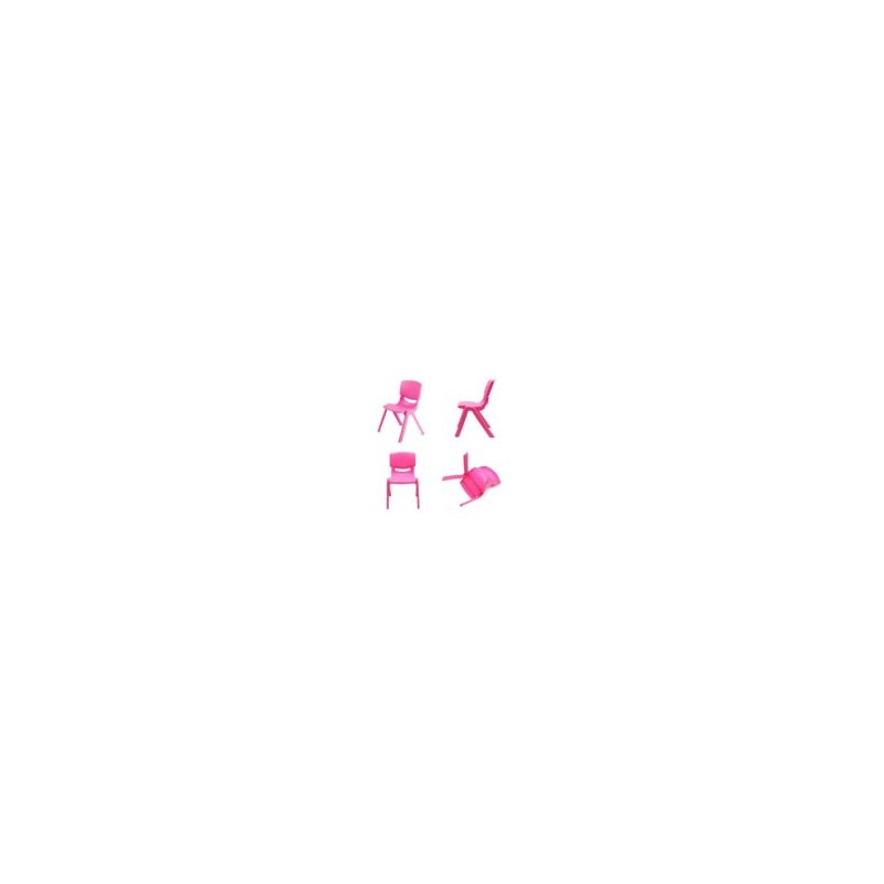 3253 *Silla Escolar Infantil Reforzada MAGENTA* (32×55 cm.) 1 Pca.