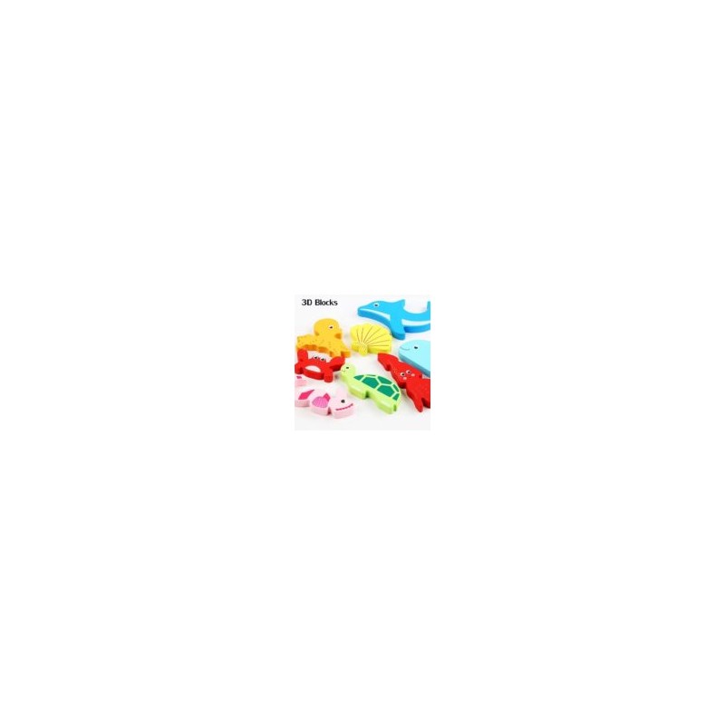 1128 *Tetris Infantil de Figuras* (16.5 cm.) 8 Diferentes.
