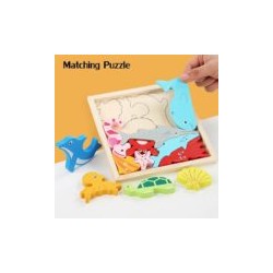 1128 *Tetris Infantil de Figuras* (16.5 cm.) 8 Diferentes.