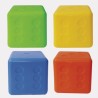 2145 *Dado Plástico Soplado Infantil* (7.5 cm.) 16 Pcs.
